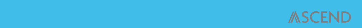 Blue Box with ASCEND logo